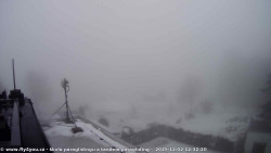 Pohled na jih, hrad Trosky