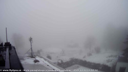 Pohled na jih, hrad Trosky