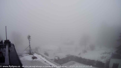 Pohled na jih, hrad Trosky