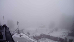 Pohled na jih, hrad Trosky