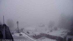 Pohled na jih, hrad Trosky