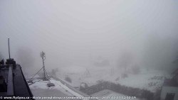 Pohled na jih, hrad Trosky