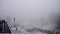 Pohled na jih, hrad Trosky