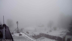 Pohled na jih, hrad Trosky