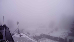 Pohled na jih, hrad Trosky