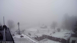 Pohled na jih, hrad Trosky