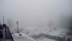 Pohled na jih, hrad Trosky