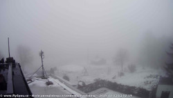 Pohled na jih, hrad Trosky