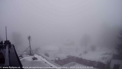 Pohled na jih, hrad Trosky