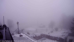 Pohled na jih, hrad Trosky