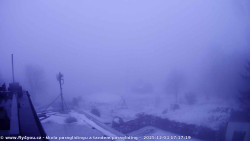 Pohled na jih, hrad Trosky