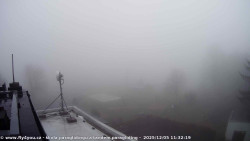 Pohled na jih, hrad Trosky