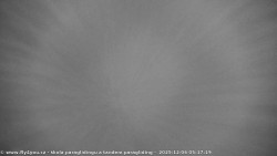 Pohled na jih, hrad Trosky