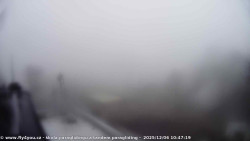 Pohled na jih, hrad Trosky