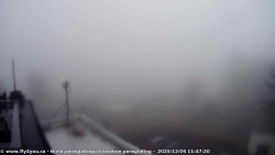 Pohled na jih, hrad Trosky