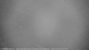 Kozákov - Pohled na jih, hrad Trosky - 7.12.2025 v 04:00 Kozákov - Pohled na jih, hrad Trosky - 7.12.2025 v 04:00