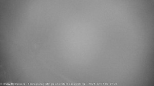 Kozákov - Pohled na jih, hrad Trosky - 7.12.2025 v 06:00 Kozákov - Pohled na jih, hrad Trosky - 7.12.2025 v 06:00