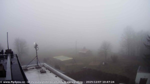 Kozákov - Pohled na jih, hrad Trosky - 7.12.2025 v 09:30 Kozákov - Pohled na jih, hrad Trosky - 7.12.2025 v 09:30