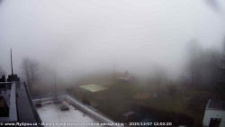 Pohled na jih, hrad Trosky