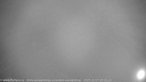 Kozákov - Pohled na jih, hrad Trosky - 7.12.2025 v 16:45 Kozákov - Pohled na jih, hrad Trosky - 7.12.2025 v 16:45