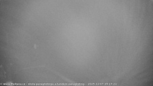 Kozákov - Pohled na jih, hrad Trosky - 7.12.2025 v 18:00 Kozákov - Pohled na jih, hrad Trosky - 7.12.2025 v 18:00