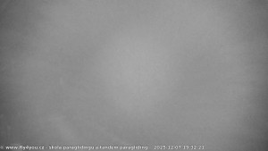 Kozákov - Pohled na jih, hrad Trosky - 7.12.2025 v 18:15 Kozákov - Pohled na jih, hrad Trosky - 7.12.2025 v 18:15