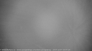 Kozákov - Pohled na jih, hrad Trosky - 7.12.2025 v 18:30 Kozákov - Pohled na jih, hrad Trosky - 7.12.2025 v 18:30