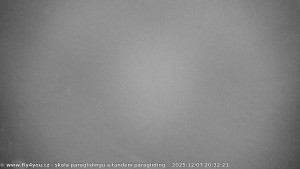 Kozákov - Pohled na jih, hrad Trosky - 7.12.2025 v 19:15 Kozákov - Pohled na jih, hrad Trosky - 7.12.2025 v 19:15