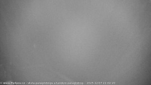 Kozákov - Pohled na jih, hrad Trosky - 7.12.2025 v 19:45 Kozákov - Pohled na jih, hrad Trosky - 7.12.2025 v 19:45