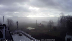 Pohled na jih, hrad Trosky