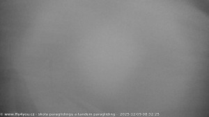 Kozákov - Pohled na jih, hrad Trosky - 9.12.2025 v 07:15 Kozákov - Pohled na jih, hrad Trosky - 9.12.2025 v 07:15