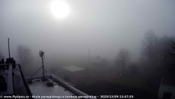 Pohled na jih, hrad Trosky