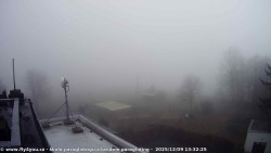 Pohled na jih, hrad Trosky