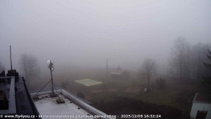 Kozákov - Pohled na jih, hrad Trosky - 9.12.2025 v 15:15 Kozákov - Pohled na jih, hrad Trosky - 9.12.2025 v 15:15