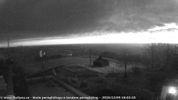 Pohled na jih, hrad Trosky