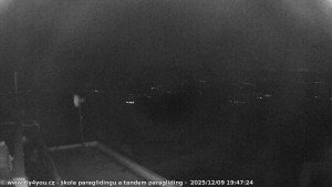 Kozákov - Pohled na jih, hrad Trosky - 9.12.2025 v 18:30 Kozákov - Pohled na jih, hrad Trosky - 9.12.2025 v 18:30