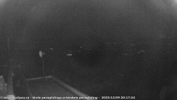 Pohled na jih, hrad Trosky