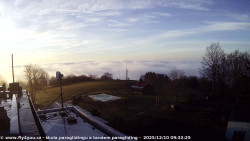 Pohled na jih, hrad Trosky