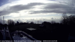 Pohled na jih, hrad Trosky