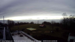 Pohled na jih, hrad Trosky