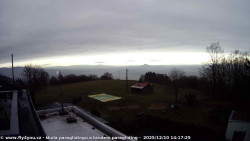 Pohled na jih, hrad Trosky