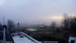 Pohled na jih, hrad Trosky