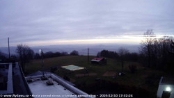 Pohled na jih, hrad Trosky