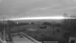 Pohled na jih, hrad Trosky