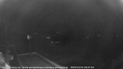 Pohled na jih, hrad Trosky