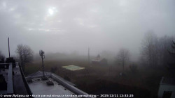 Pohled na jih, hrad Trosky