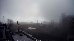 Pohled na jih, hrad Trosky