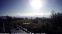 Pohled na jih, hrad Trosky