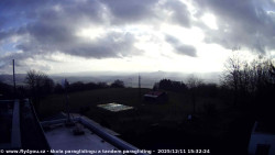 Pohled na jih, hrad Trosky