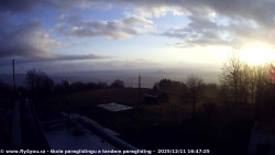 Pohled na jih, hrad Trosky